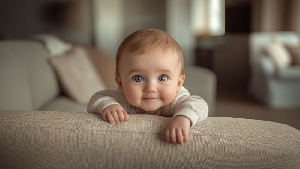 9 aylık bebek görüntüsü