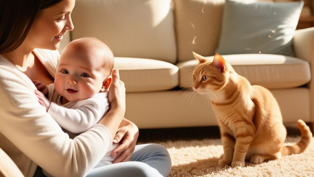 Bebeklerde kedi alerjisi