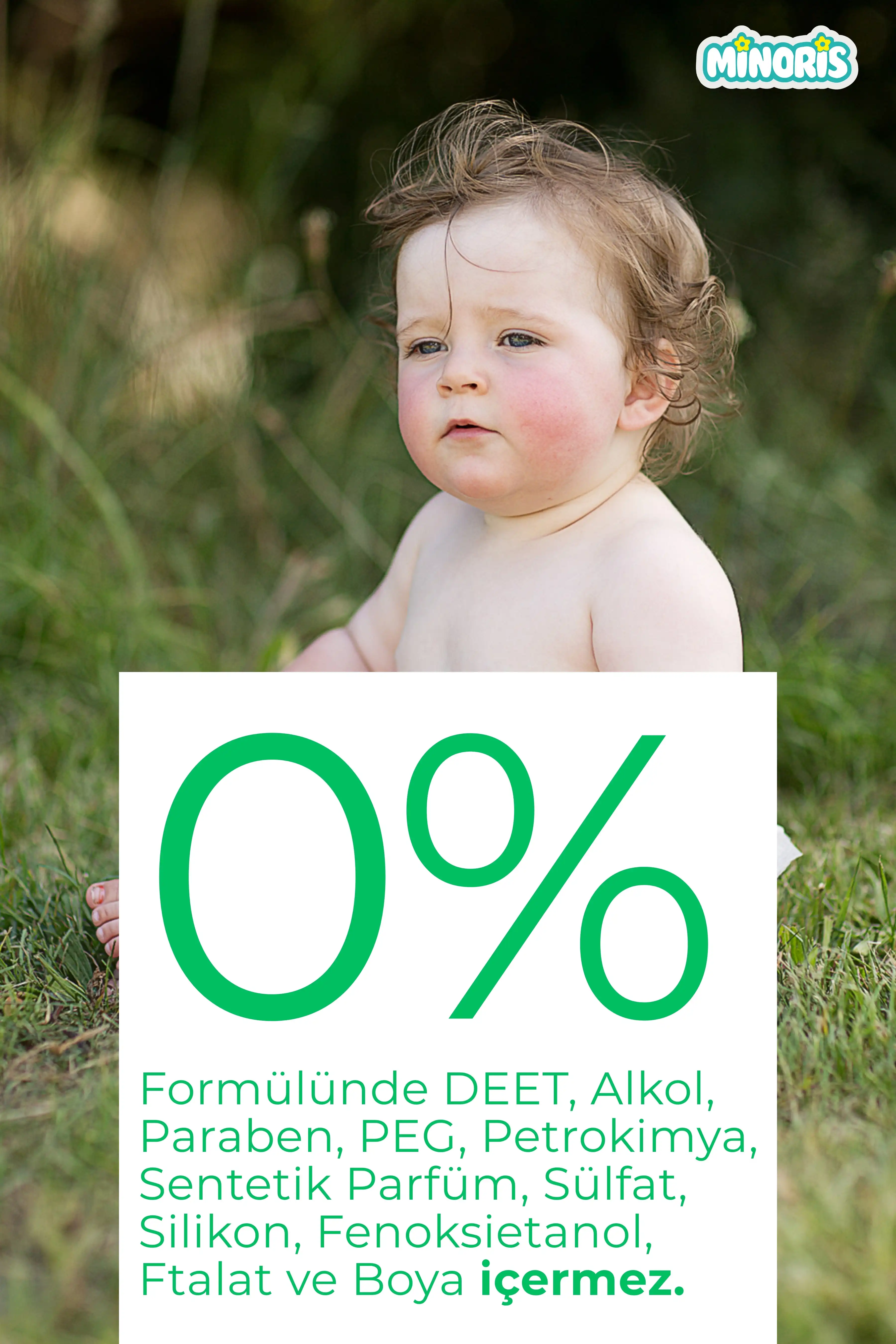 Minoris Baby Koruyucu Vücut Spreyi 100 ml