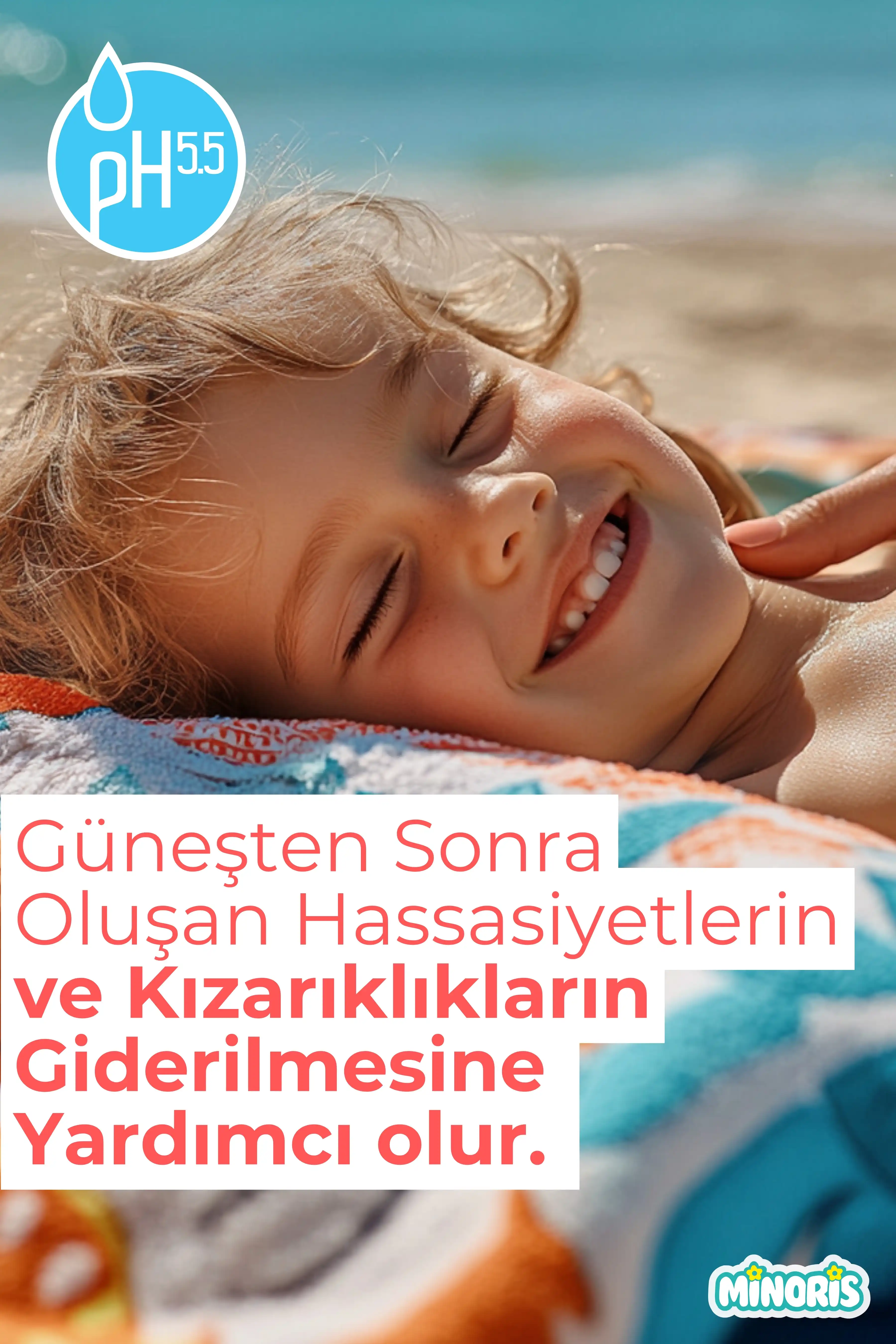 Minoris Baby Organik After Sun Sprey ve Güneş Sonrası Yoğun Nemlendirici 100 ml