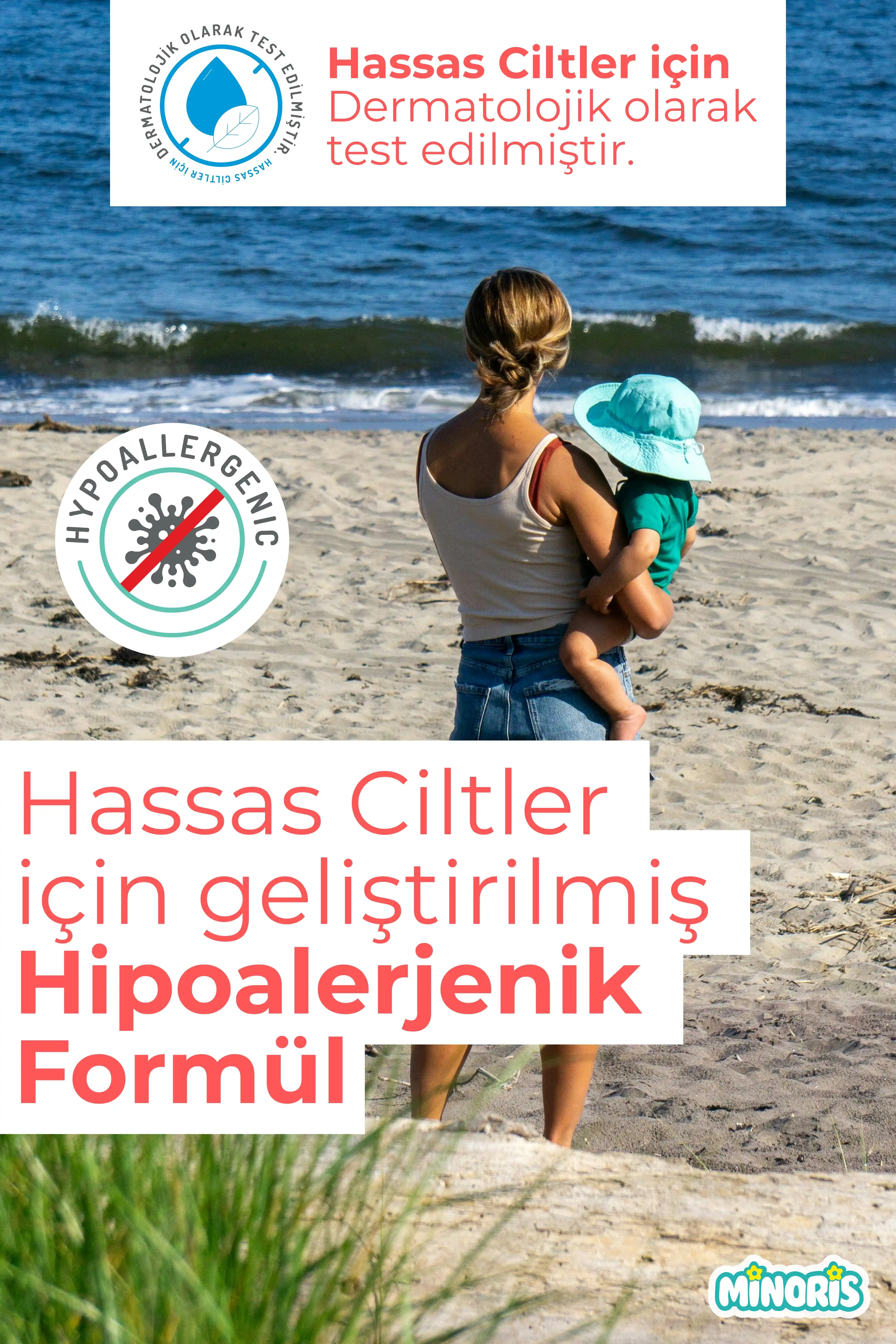 Minoris Baby Organik After Sun Sprey ve Güneş Sonrası Yoğun Nemlendirici 100 ml