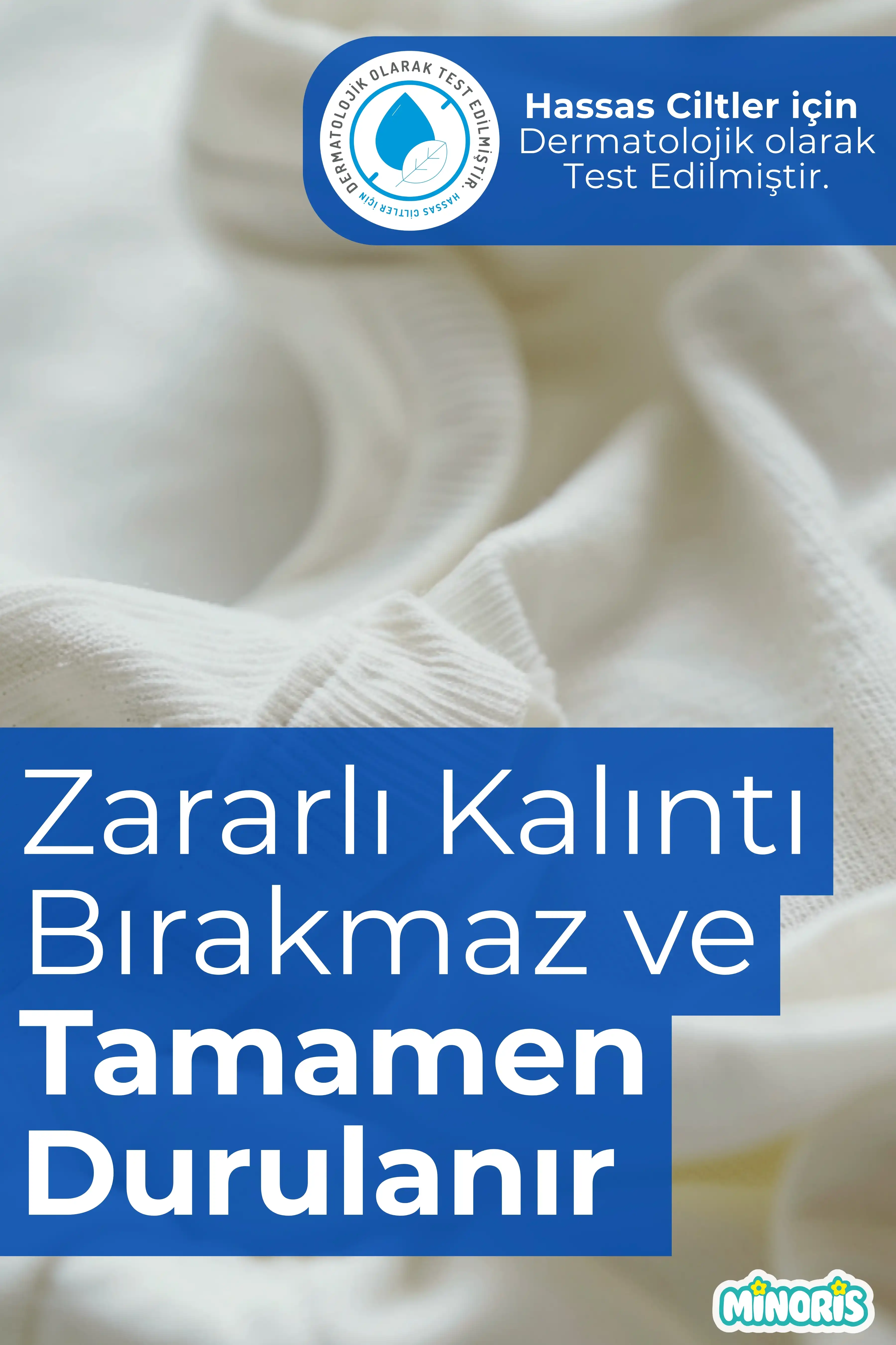 Minoris Baby Organik Antialerjik Bebek Çamaşır Deterjanı 4lü Set