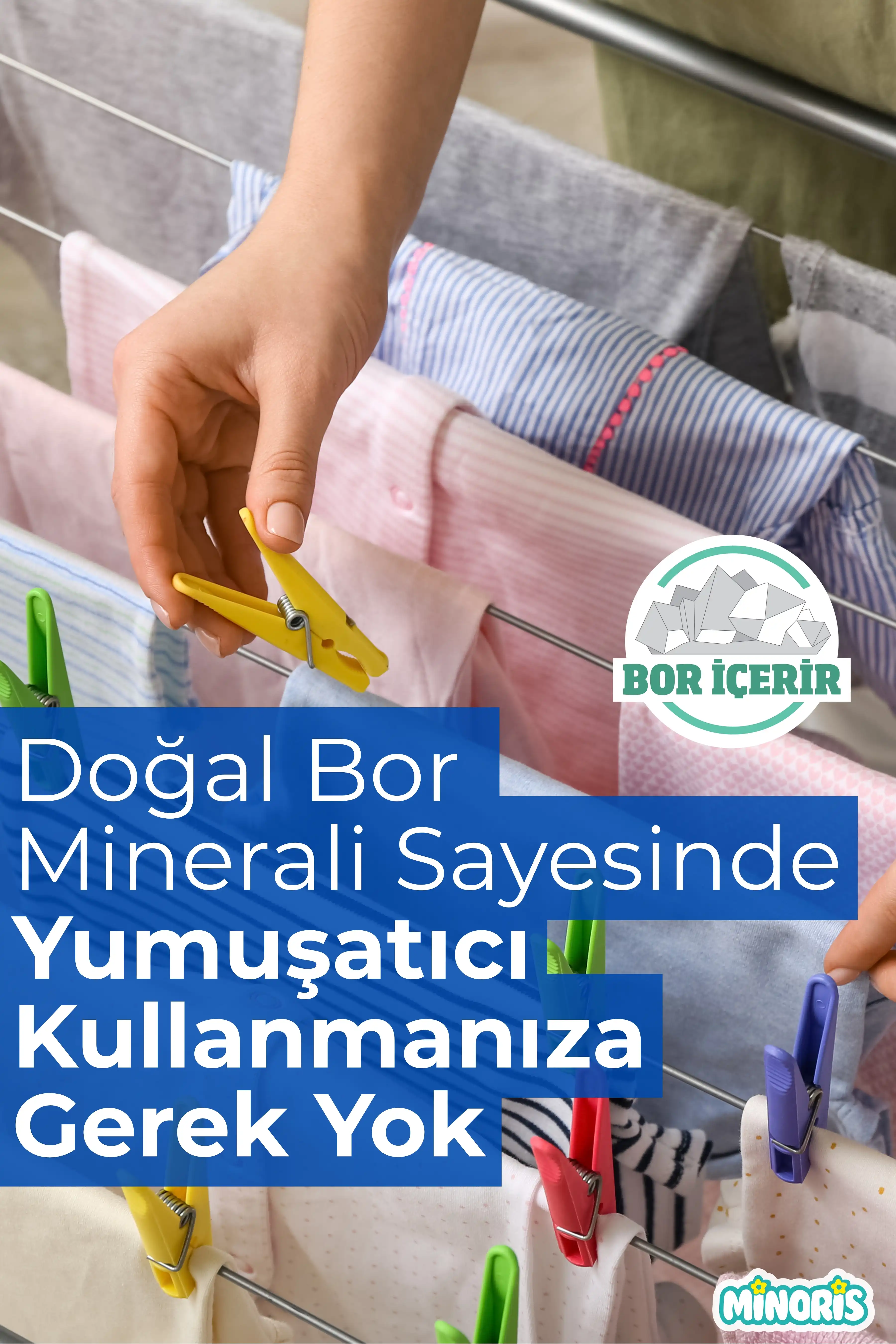Minoris Baby Organik Antialerjik Bebek Çamaşır Deterjanı 4lü Set