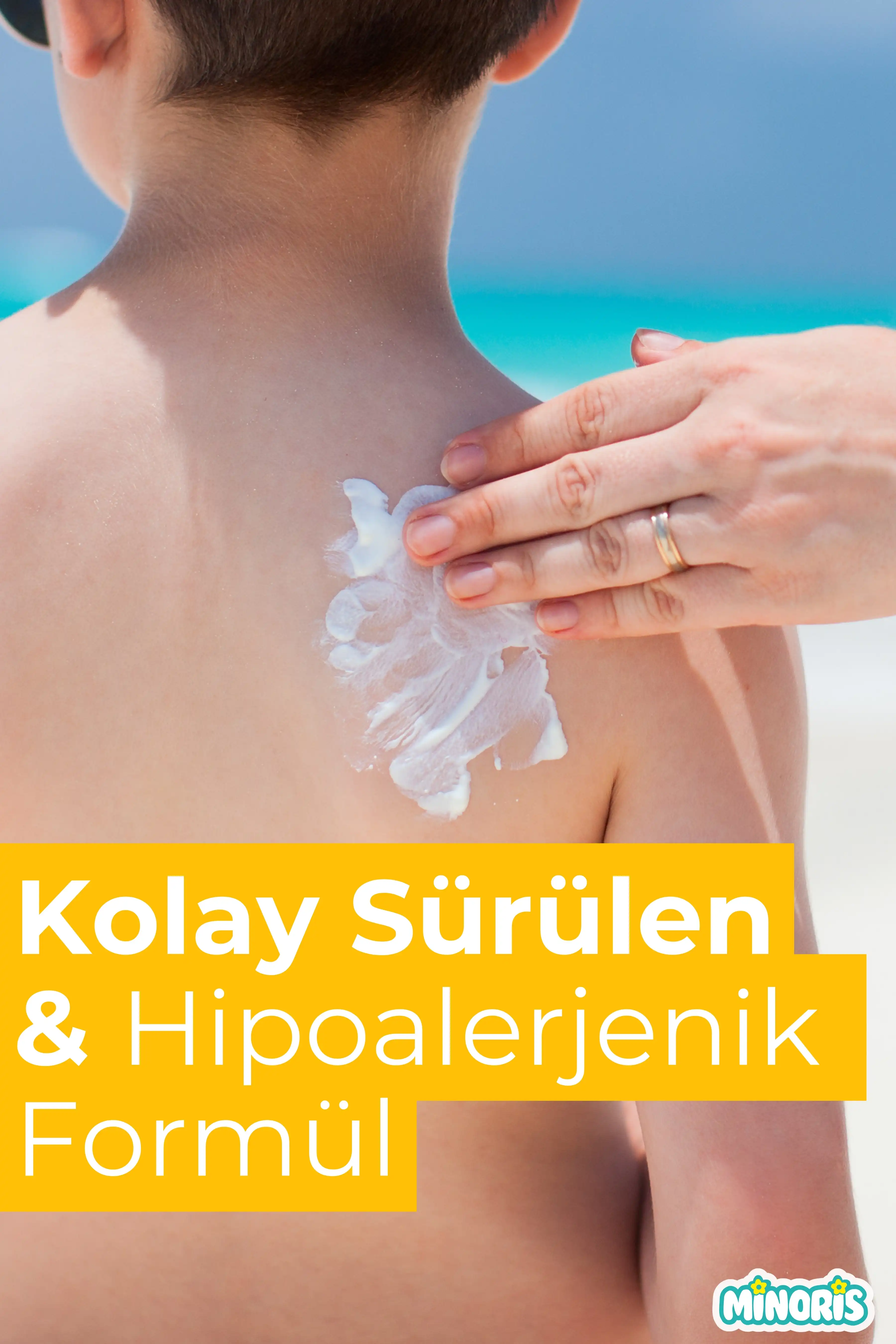 Minoris Baby Organik Bebek Güneş Kremi SPF50+ 50 ml