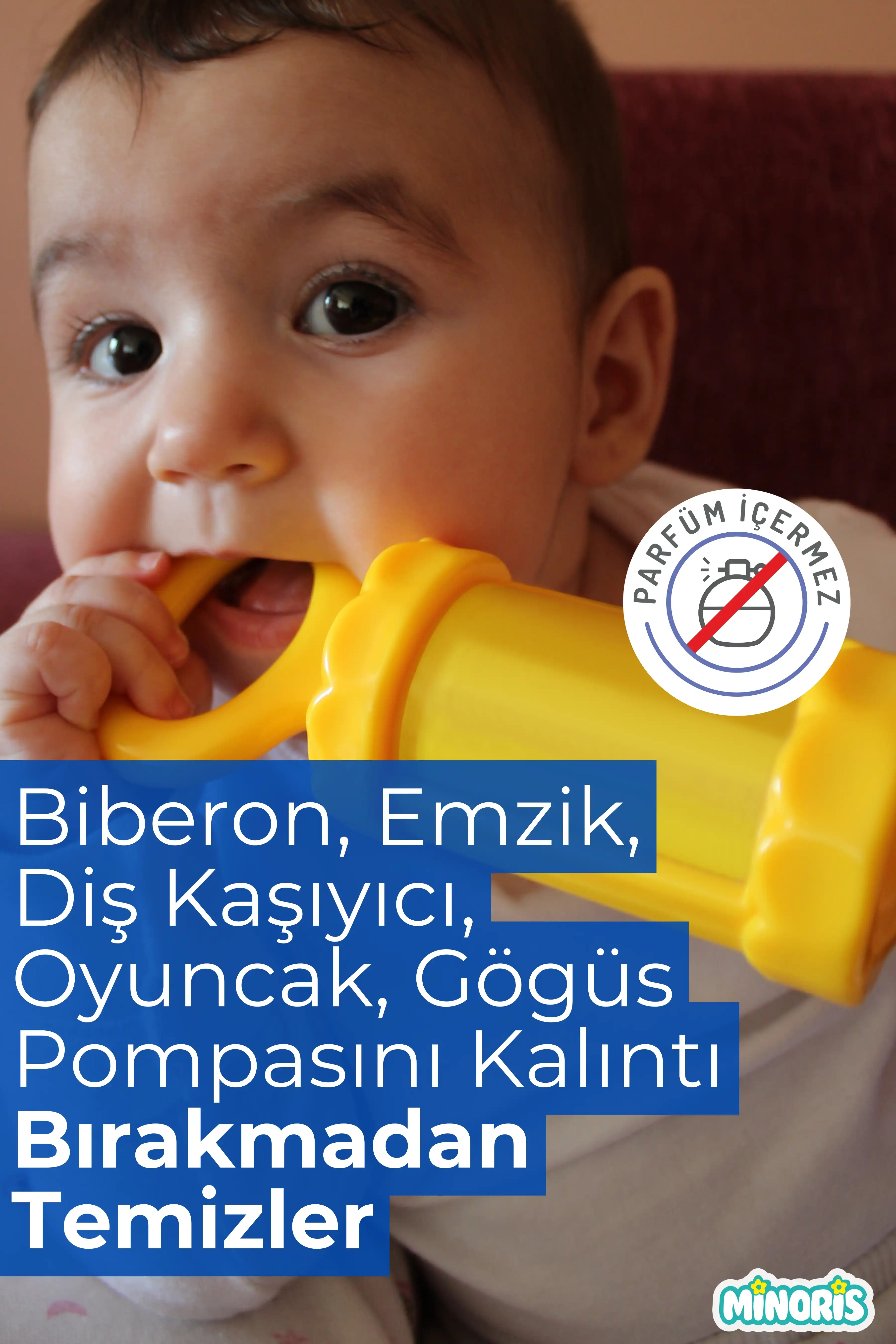 Minoris Baby Organik Biberon Temizleyici 500 ml
