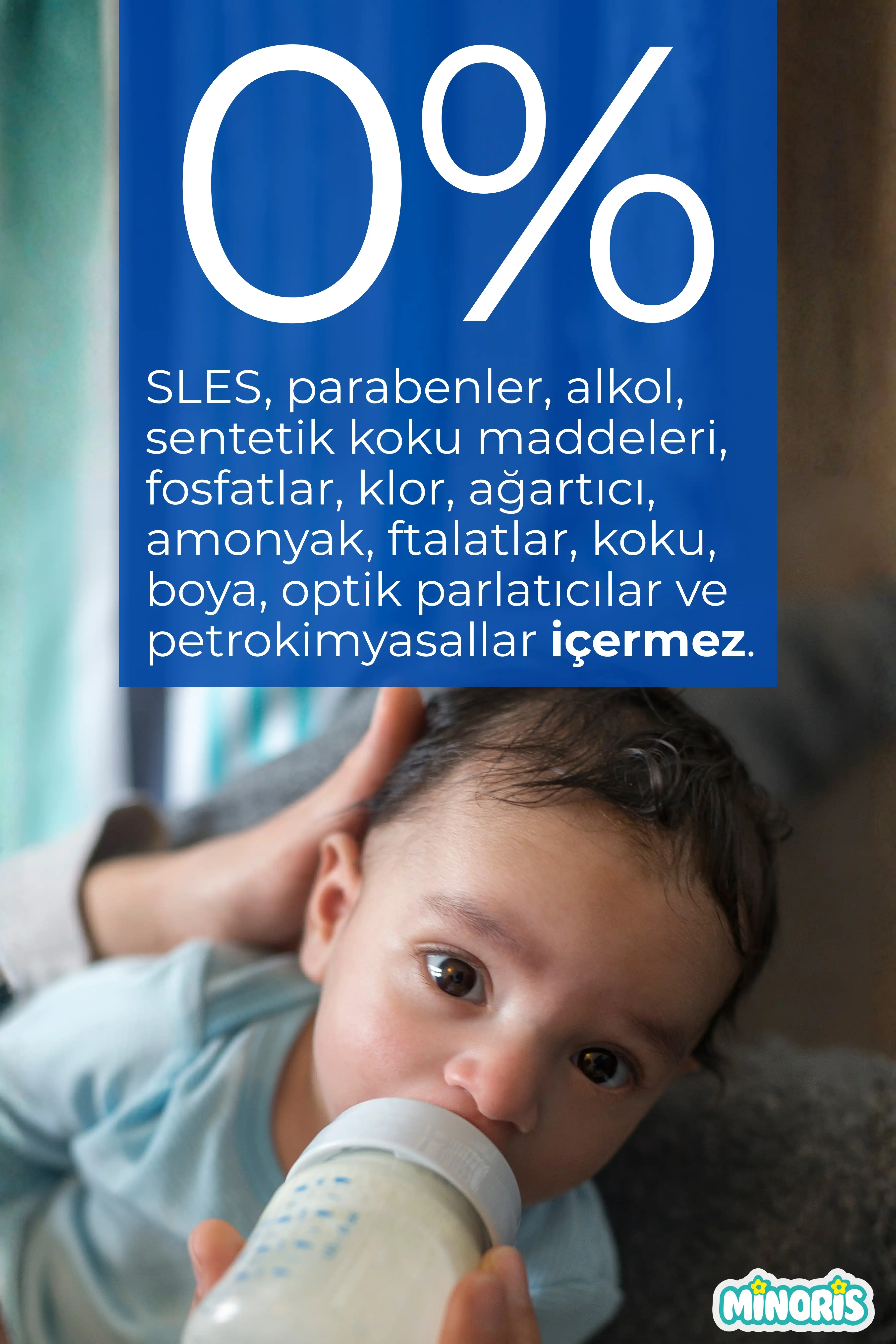 Minoris Baby Organik Biberon Temizleyici 500 ml
