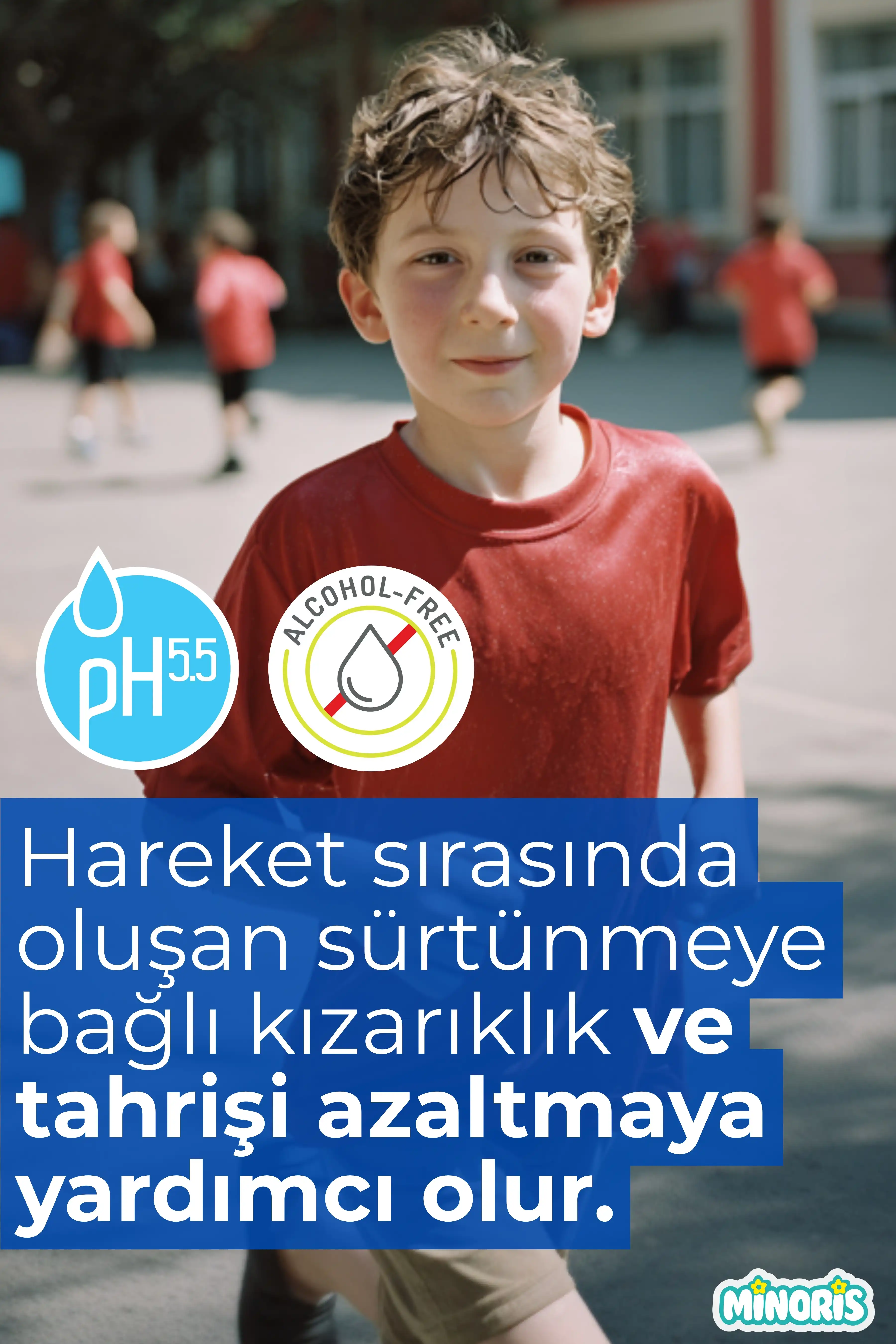 Minoris Kids Çocuk Deodorantı ve Vücut Spreyi 100 ml
