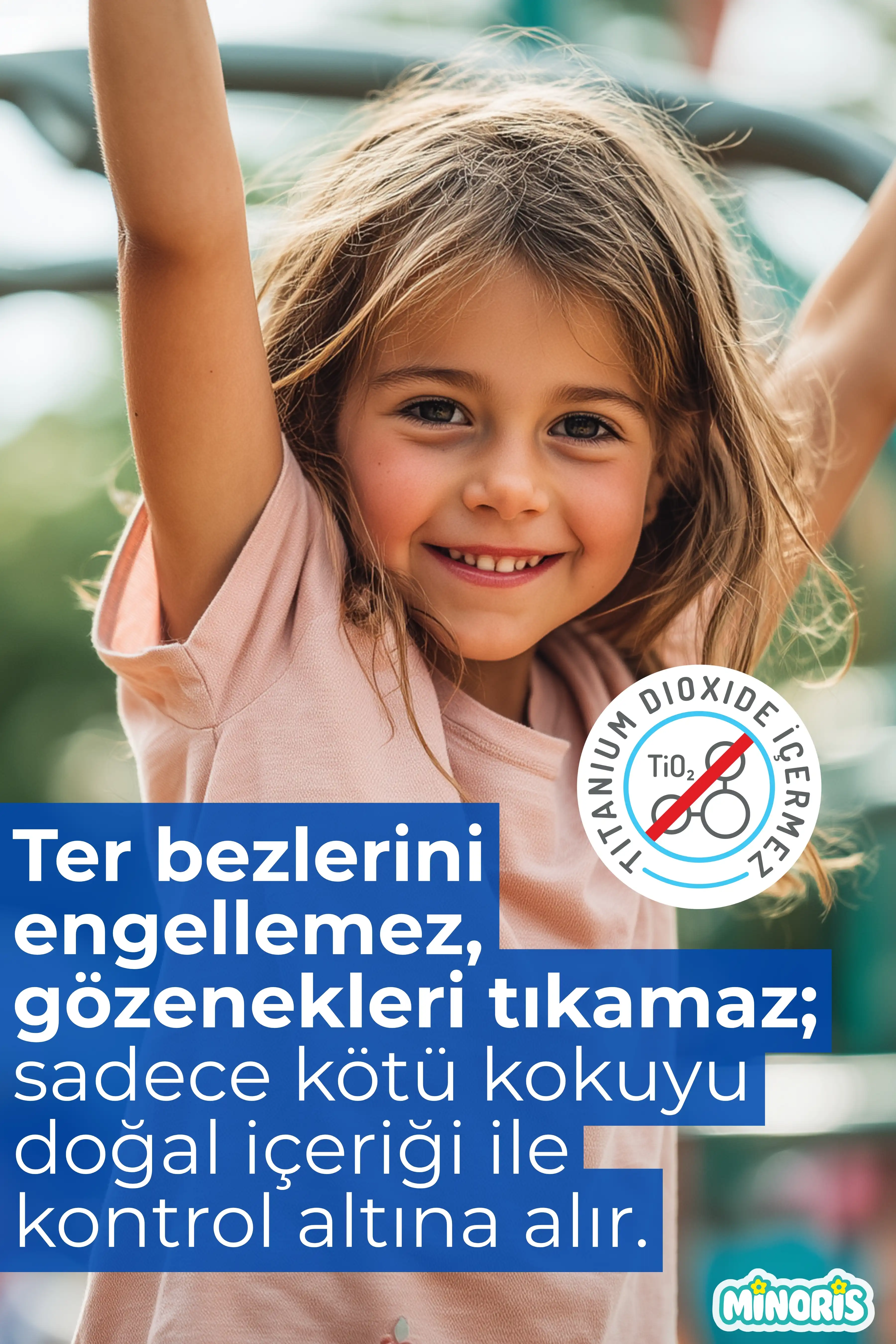 Minoris Kids Çocuk Deodorantı ve Vücut Spreyi 100 ml
