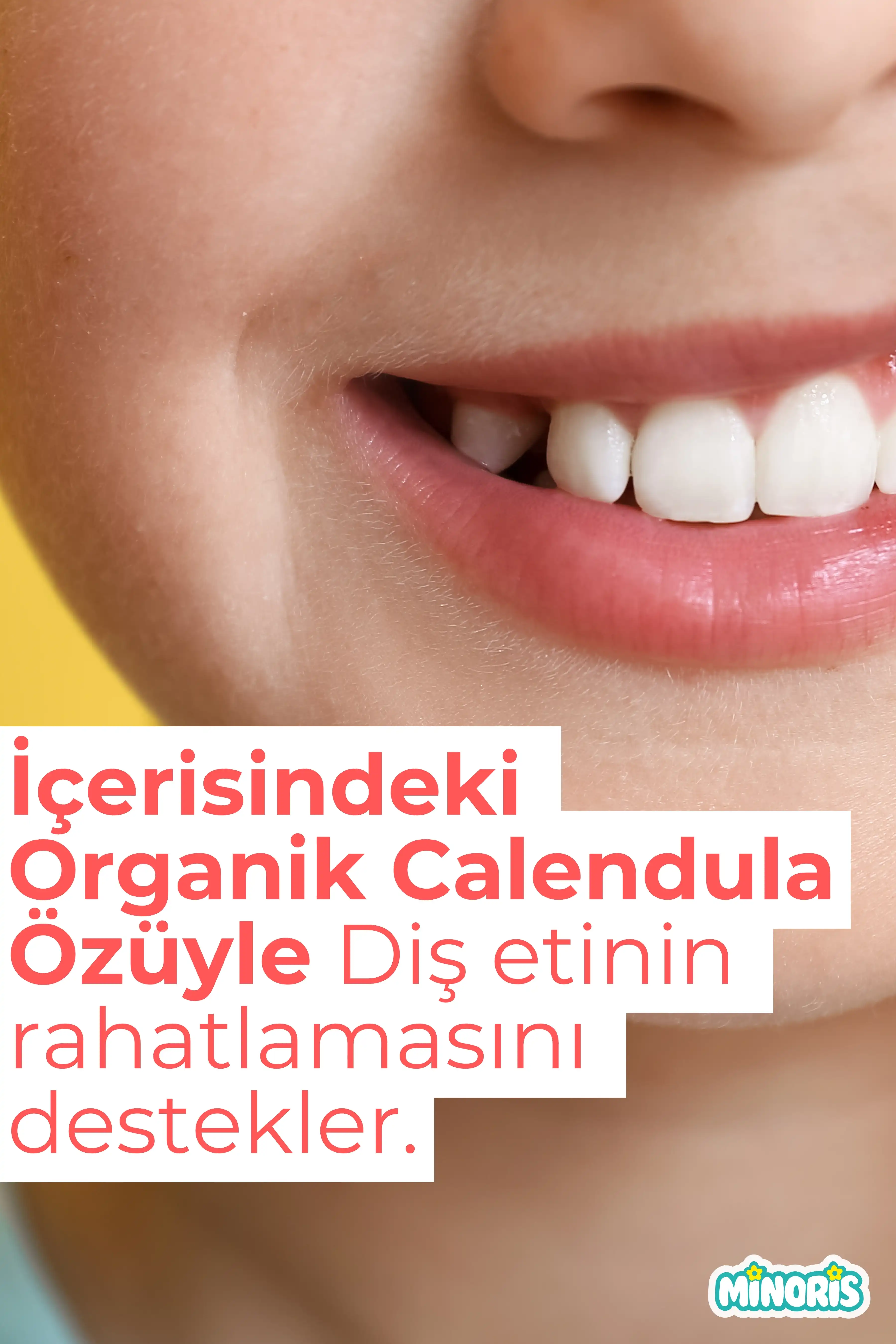 Minoris Kids Organik Çocuk Diş Macunu 75 ml