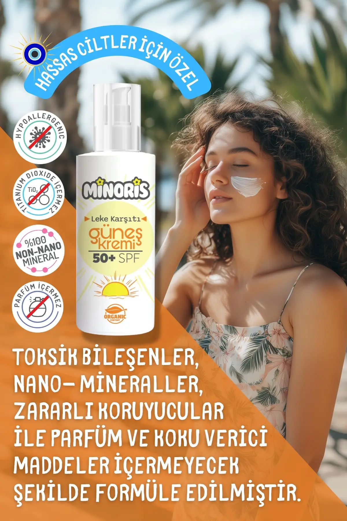 Minoris Leke Karşıtı Güneş Kremi 50 Spf 150ml