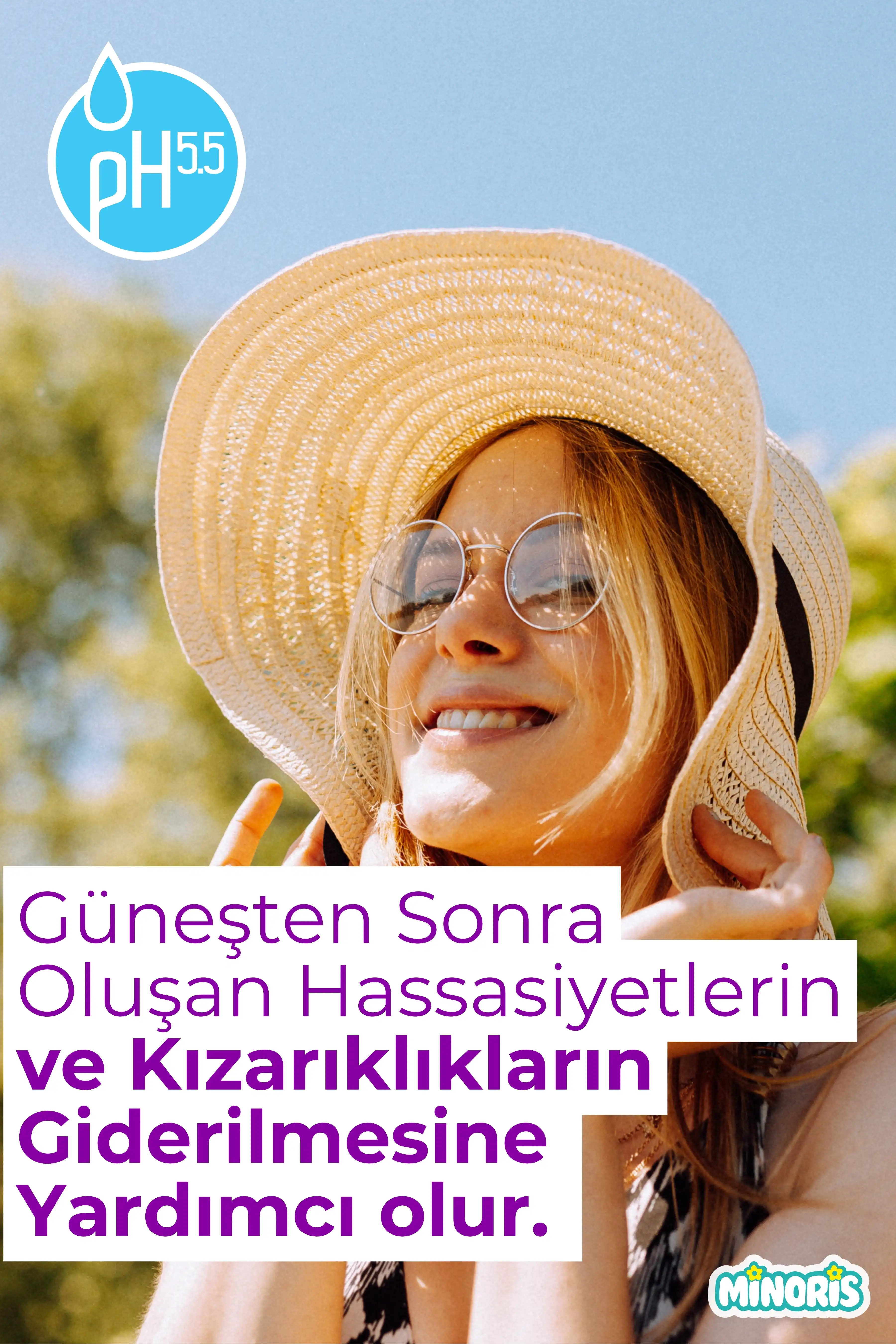 Minoris Mom Organik After Sun Sprey ve Güneş Sonrası Yoğun Nemlendirici 100 ml