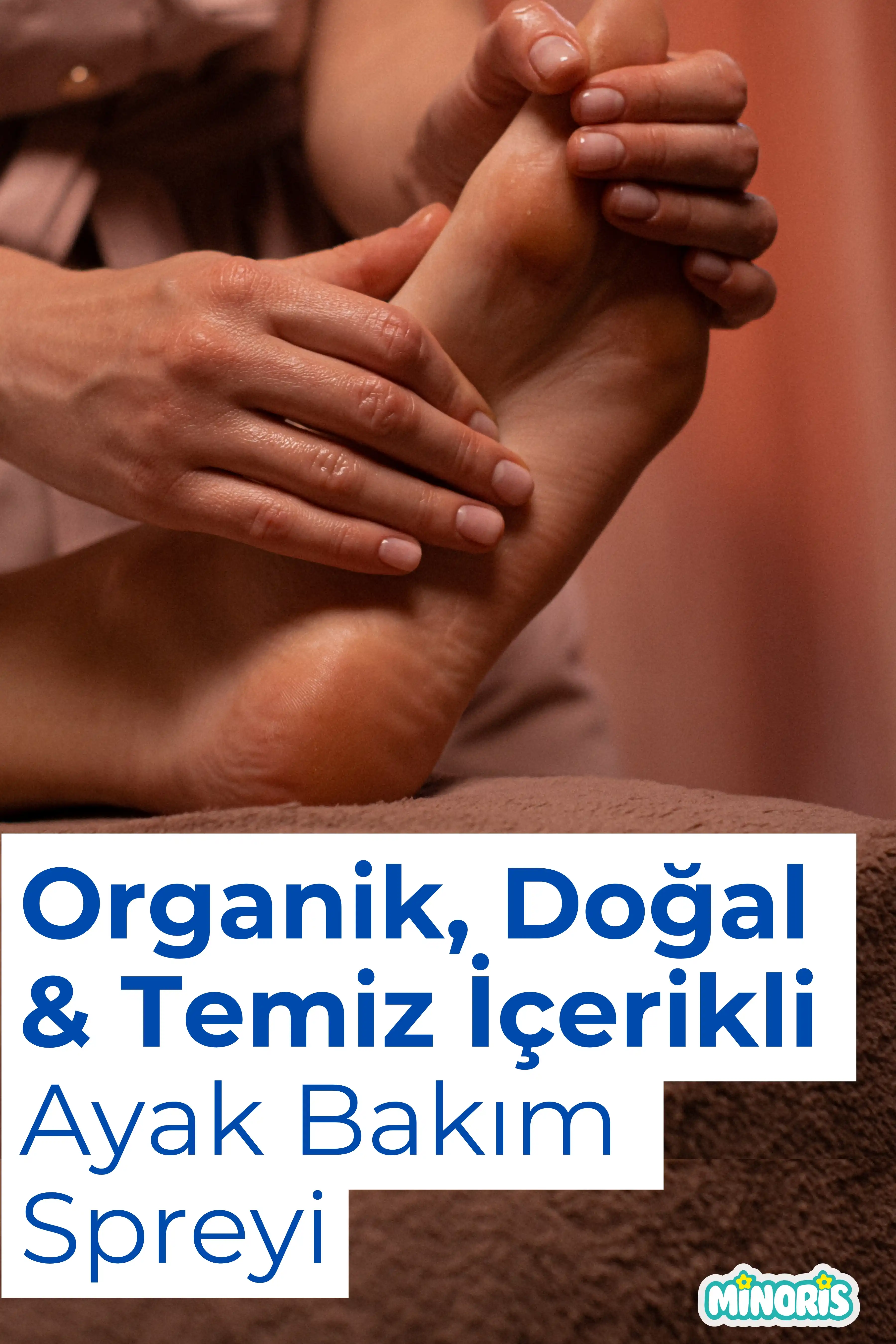Minoris Organik Ayak Bakım Spreyi 100 ml