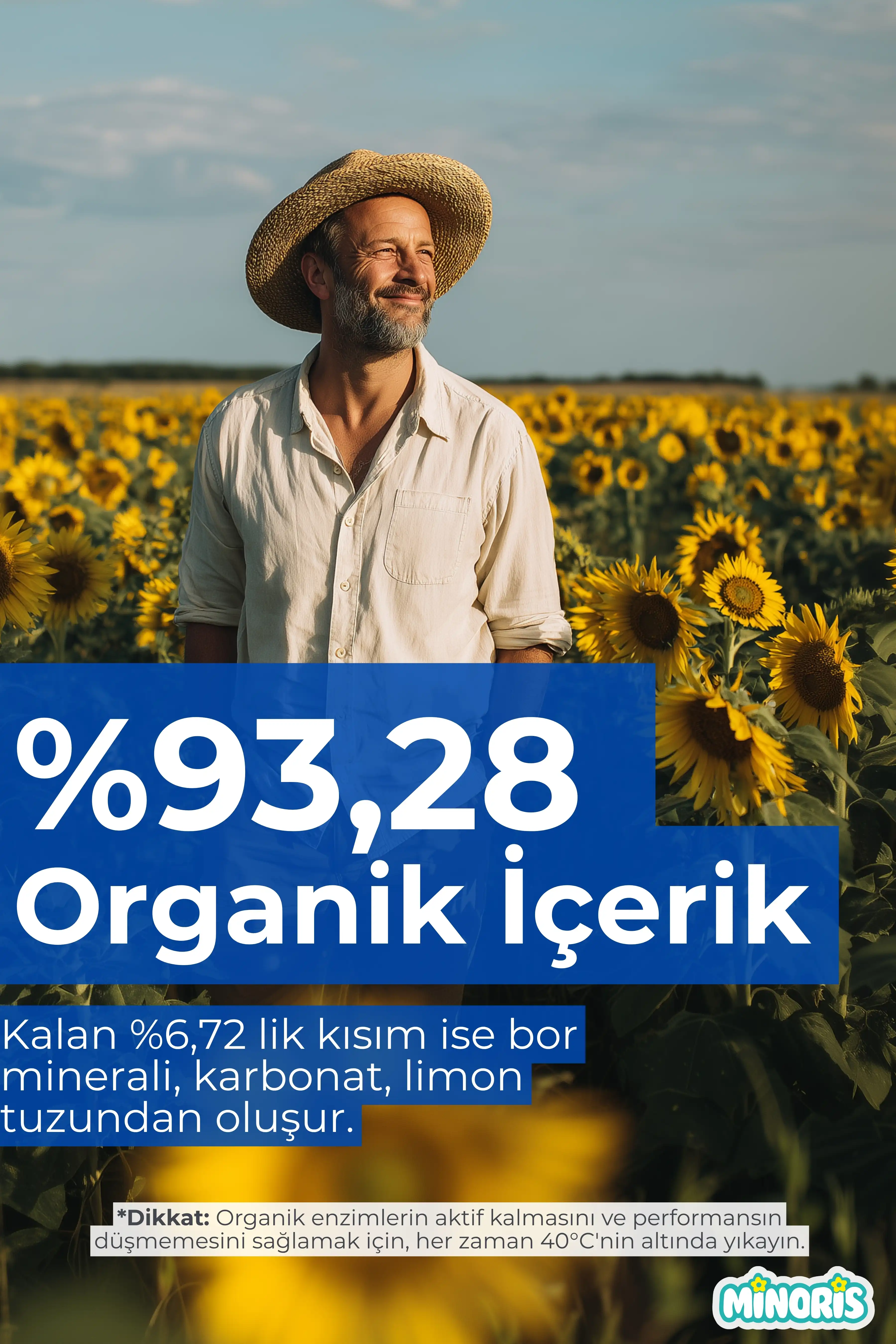 Minoris Organik Leke Çıkarıcı 3lü Set