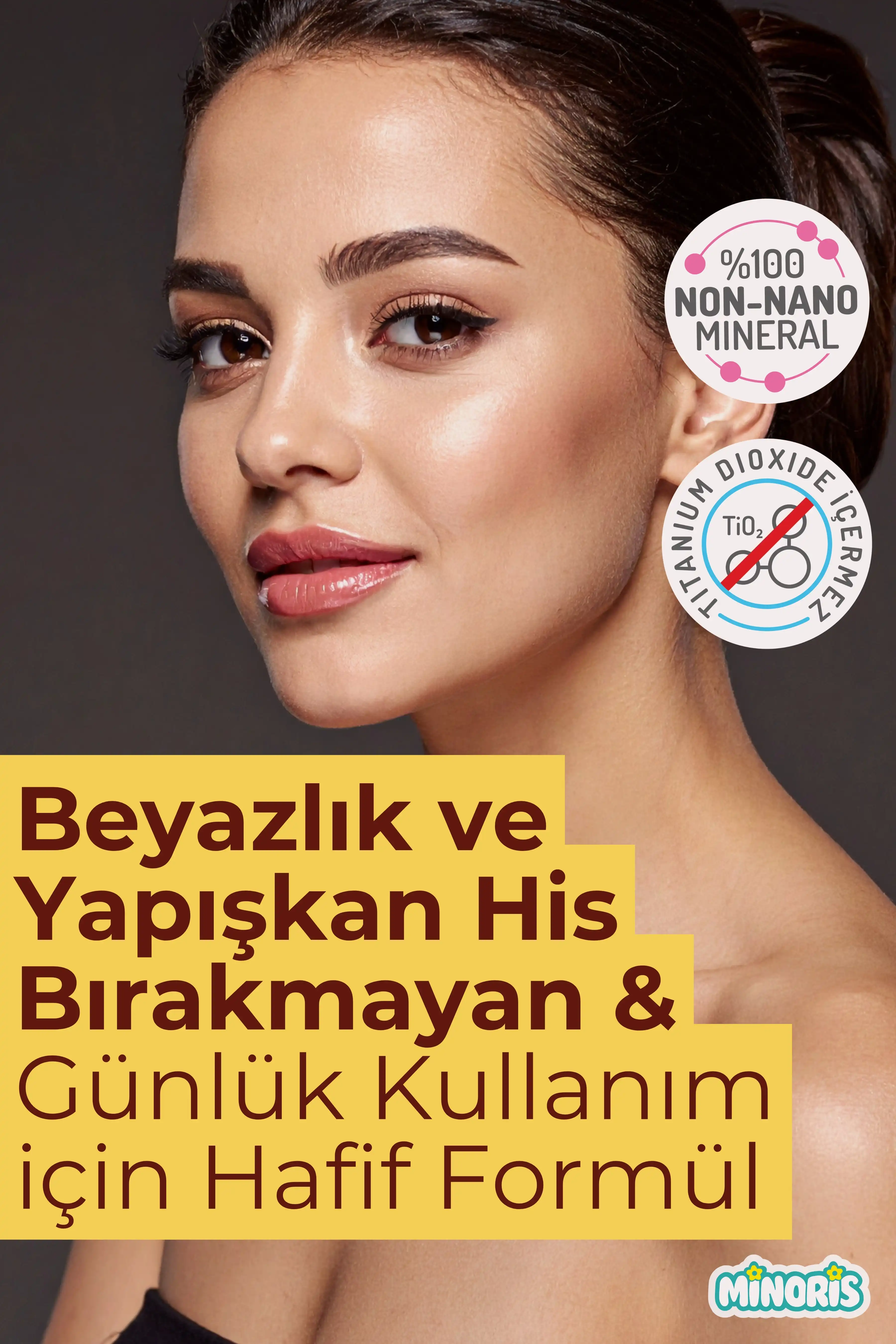 Minoris Primer Daily Organik Güneş Koruyuculu Makyaj Bazı SPF50+ PA++++ 50 ml