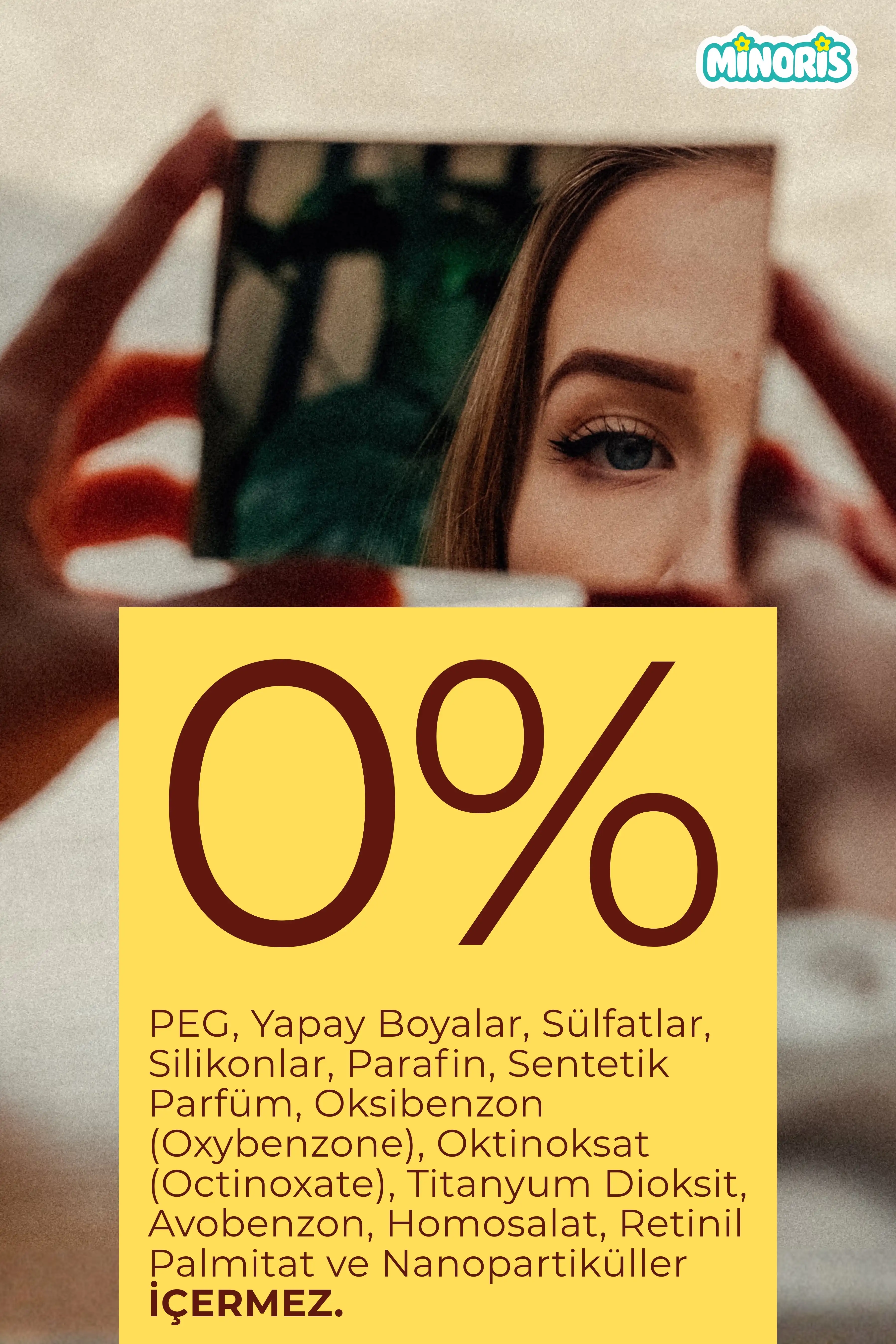 Minoris Primer Daily Organik Güneş Koruyuculu Makyaj Bazı SPF50+ PA++++ 50 ml