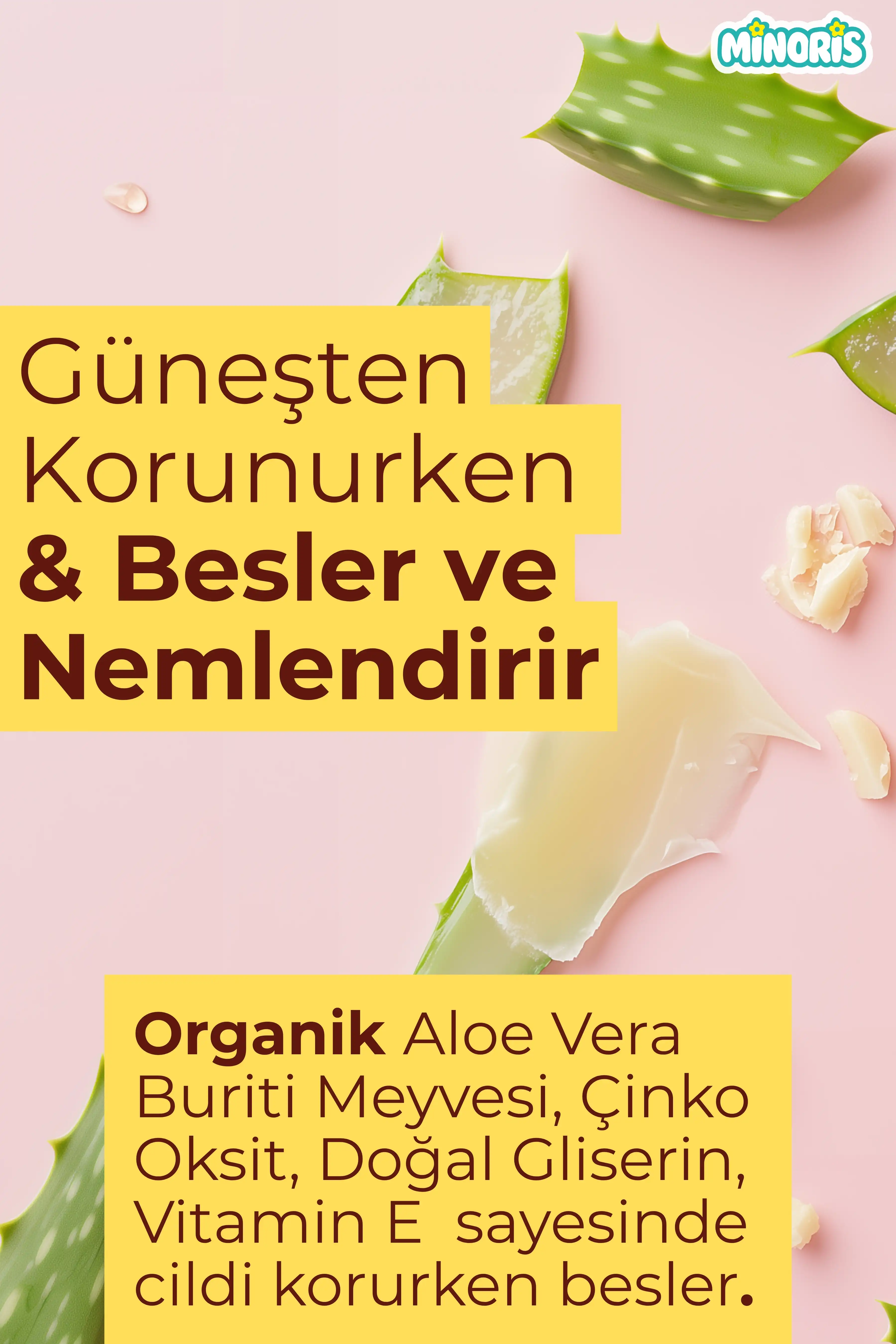 Minoris Primer Daily Organik Güneş Koruyuculu Makyaj Bazı SPF50+ PA++++ 50 ml
