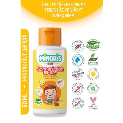 Minoris Baby Güneş Kremi 50 SPF 50ml