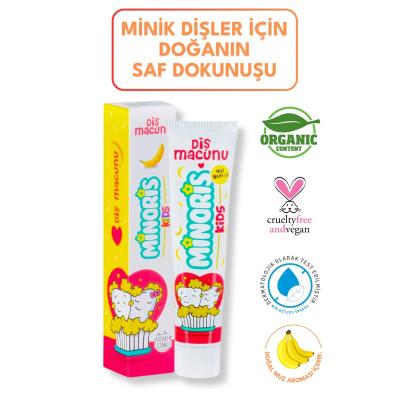 Minoris Kids Organik Çocuk Diş Macunu 75ml