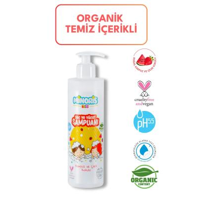 Minoris Kids Organik Çocuk Şampuanı Saç ve Vücut 400ml