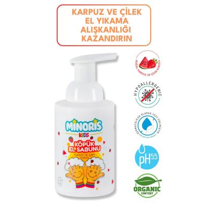 Minoris Kids Organik Çocuk Köpük El Sabunu 300ml