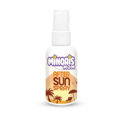 Minoris Mom After Sun 100 ml | Doğal, Ferahlatıcı ve Yoğun Nemlendirici Güneş Sonrası Sprey