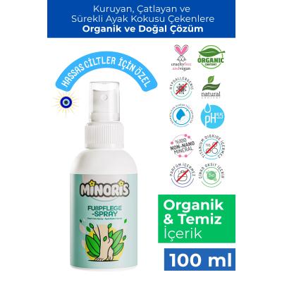 Minoris Organik Ayak Bakım Spreyi 100 ml