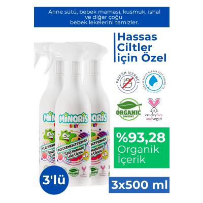 Minoris Organik Leke Çıkarıcı 3lü Set