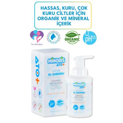 Minoris Ato+ Köpük El ve Yüz Temizleme Sabunu 300 ml